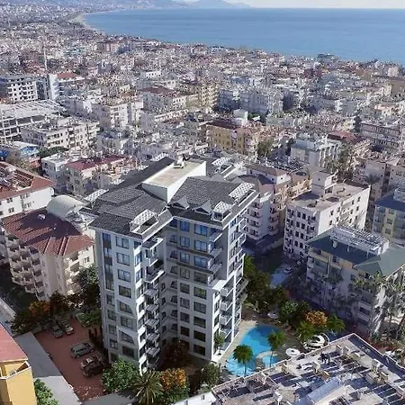 Tower Beachsky Vegetarian New 2022 Апартаменты Алания